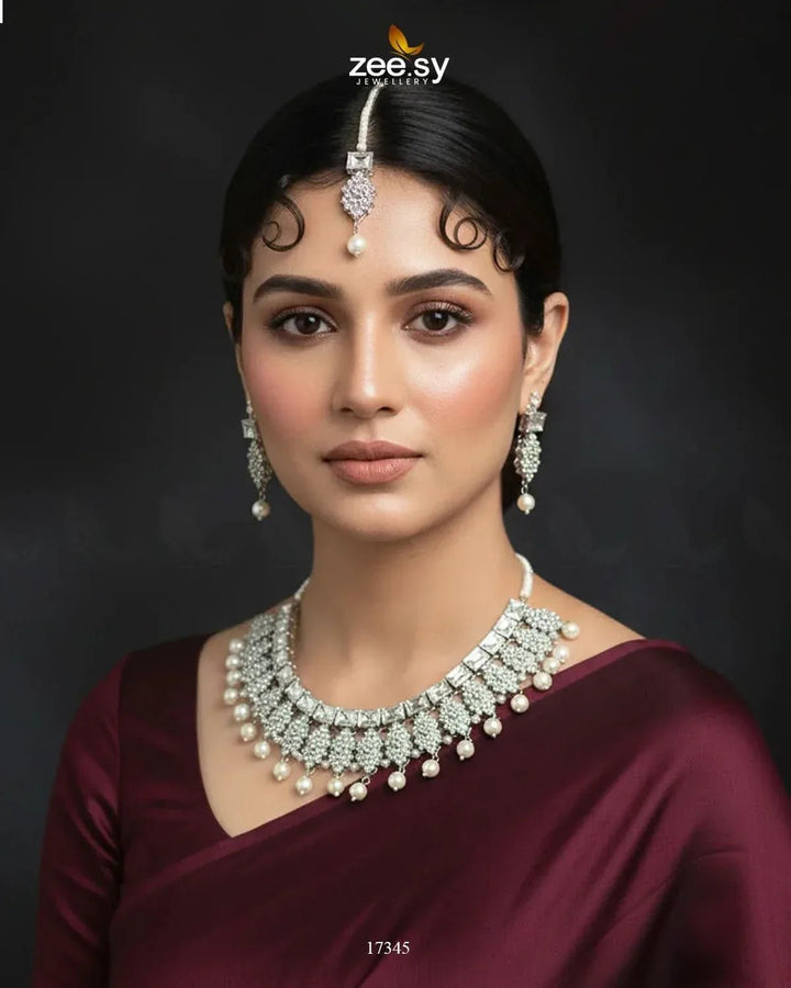 Preeti Necklace Necklace Sets - Zeesy Jewellery Pakistan | Premium Artificial & Imitation Jewellery