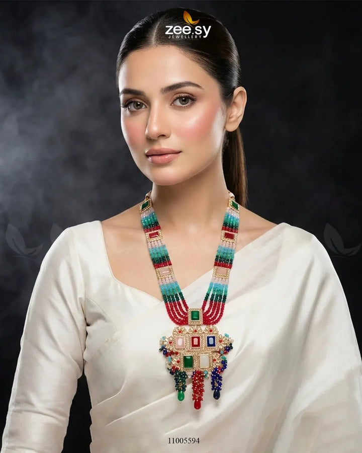 MALLA NECKLACE-0839 Necklace Sets - Zeesy Jewellery Pakistan | Premium Artificial & Imitation Jewellery