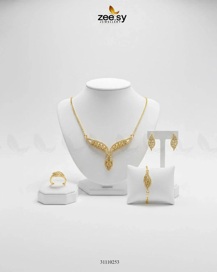Finchia Pendant Set Pendant - Zeesy Jewellery Pakistan | Premium Artificial & Imitation Jewellery