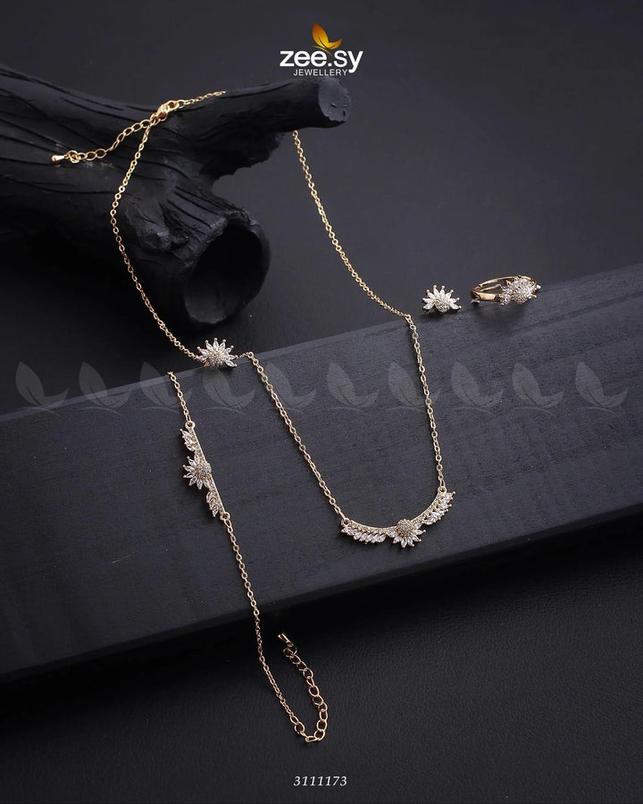 Sparrow Pendant Gold Pendants - Zeesy Jewellery Pakistan | Premium Artificial & Imitation Jewellery