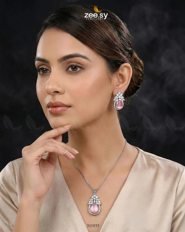 Zara's Pendant Set Pendants - Zeesy Jewellery Pakistan | Premium Artificial & Imitation Jewellery
