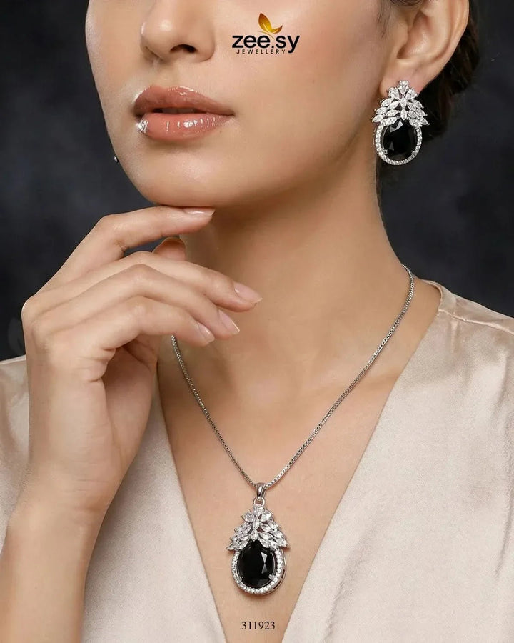 Zara's Pendant Set Pendants - Zeesy Jewellery Pakistan | Premium Artificial & Imitation Jewellery