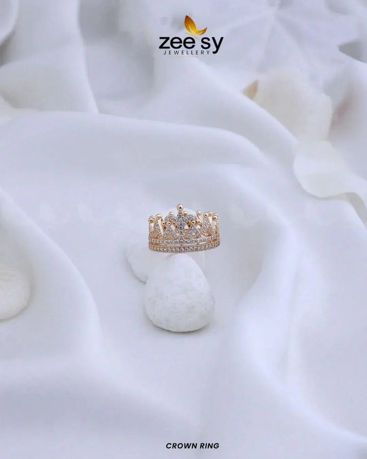 Crown Ring Rings - Zeesy Jewellery Pakistan | Premium Artificial & Imitation Jewellery