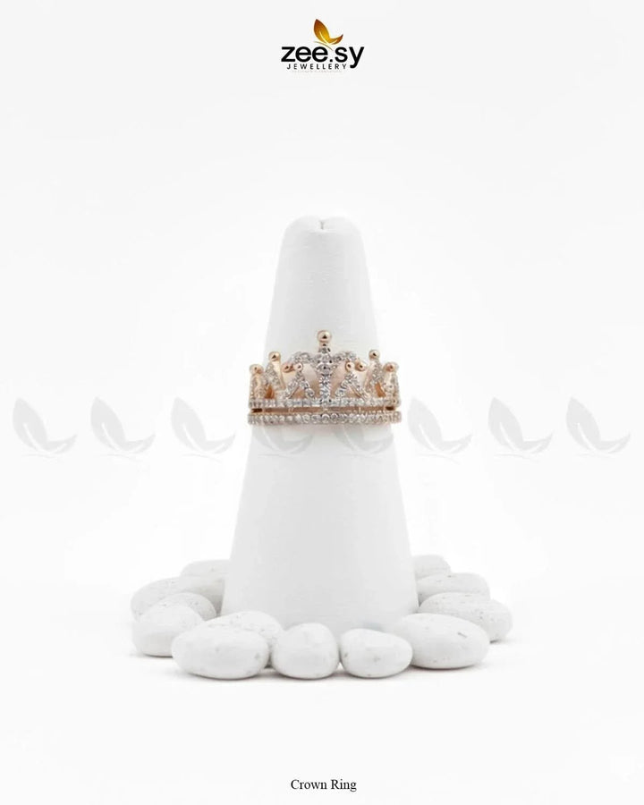 Crown Ring Rings - Zeesy Jewellery Pakistan | Premium Artificial & Imitation Jewellery