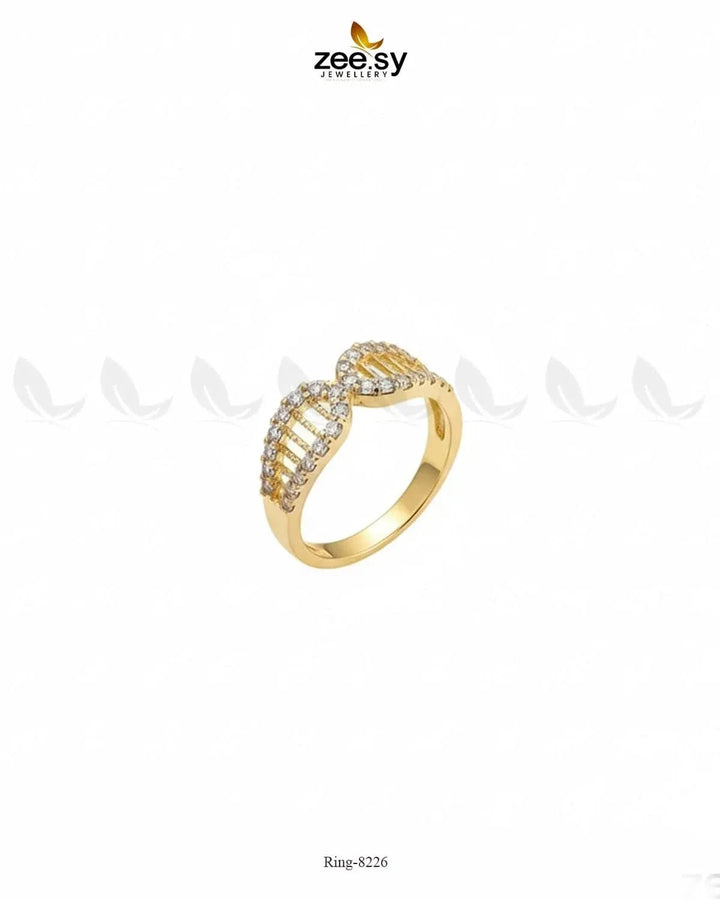 Malabar Bold Zirconia Ring Rings - Zeesy Jewellery Pakistan | Premium Artificial & Imitation Jewellery