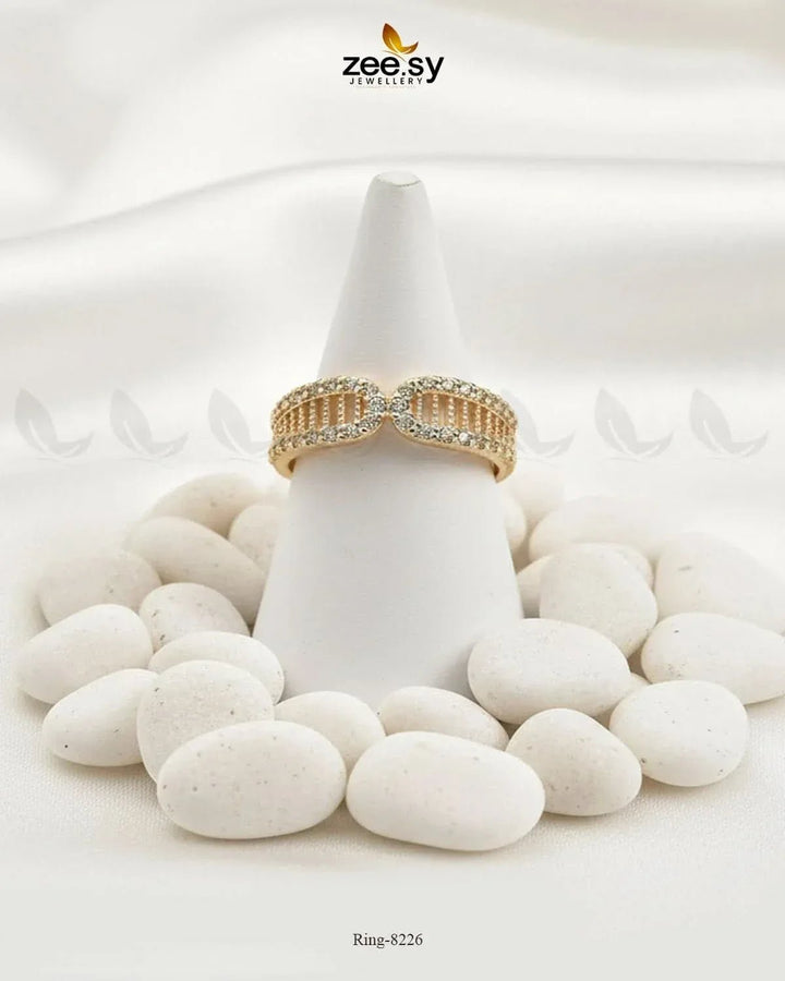 Malabar Bold Zirconia Ring Rings - Zeesy Jewellery Pakistan | Premium Artificial & Imitation Jewellery