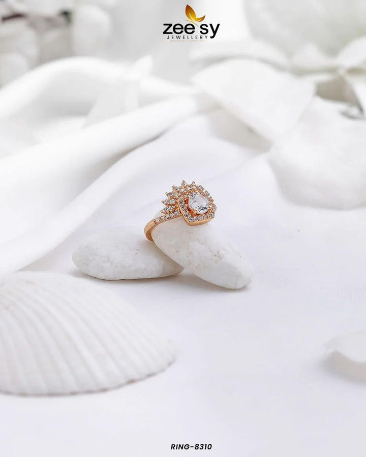 Ring-8310 White Rings - Zeesy Jewellery Pakistan | Premium Artificial & Imitation Jewellery
