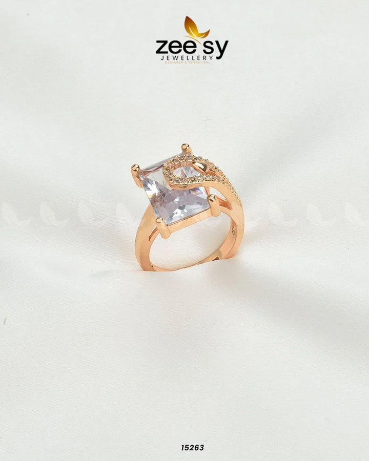 Elegance Ring White Rings - Zeesy Jewellery Pakistan | Premium Artificial & Imitation Jewellery