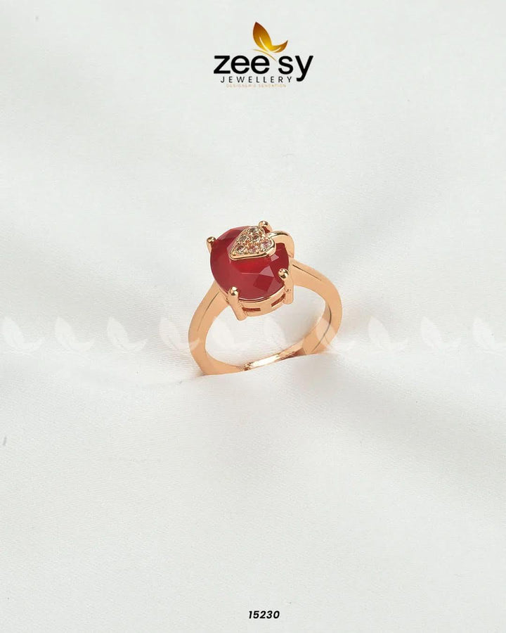 Sizzling Charming Ring Red Rings - Zeesy Jewellery Pakistan | Premium Artificial & Imitation Jewellery