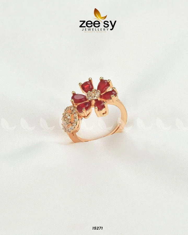 Worthy Ring Red Rings - Zeesy Jewellery Pakistan | Premium Artificial & Imitation Jewellery