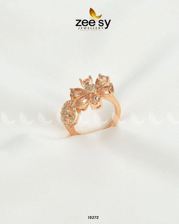 Worthy Ring Champagne Rings - Zeesy Jewellery Pakistan | Premium Artificial & Imitation Jewellery