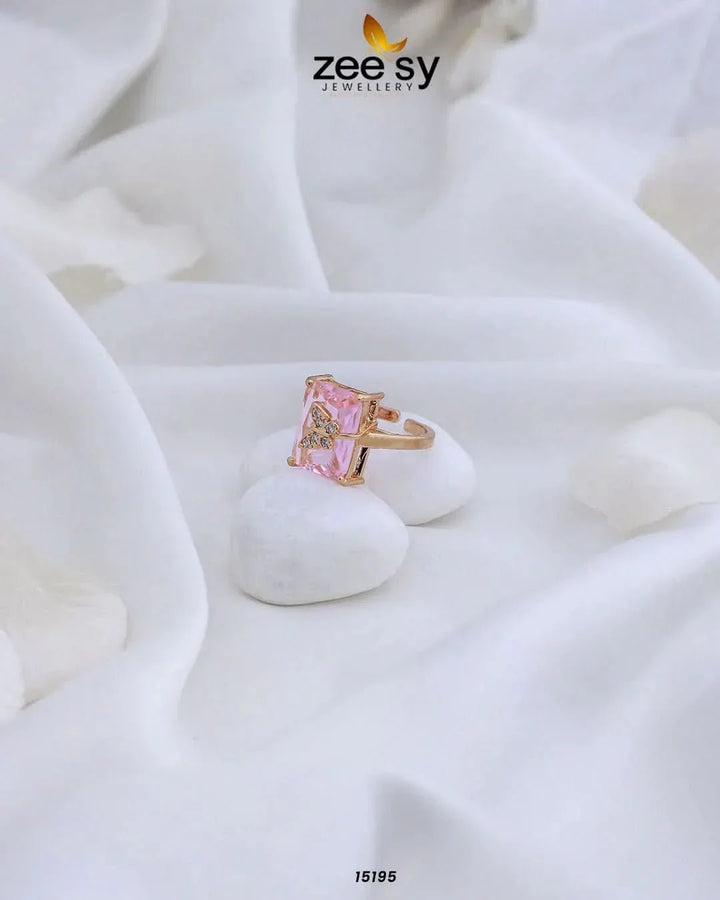 Butterfly Ring Pink Rings - Zeesy Jewellery Pakistan | Premium Artificial & Imitation Jewellery