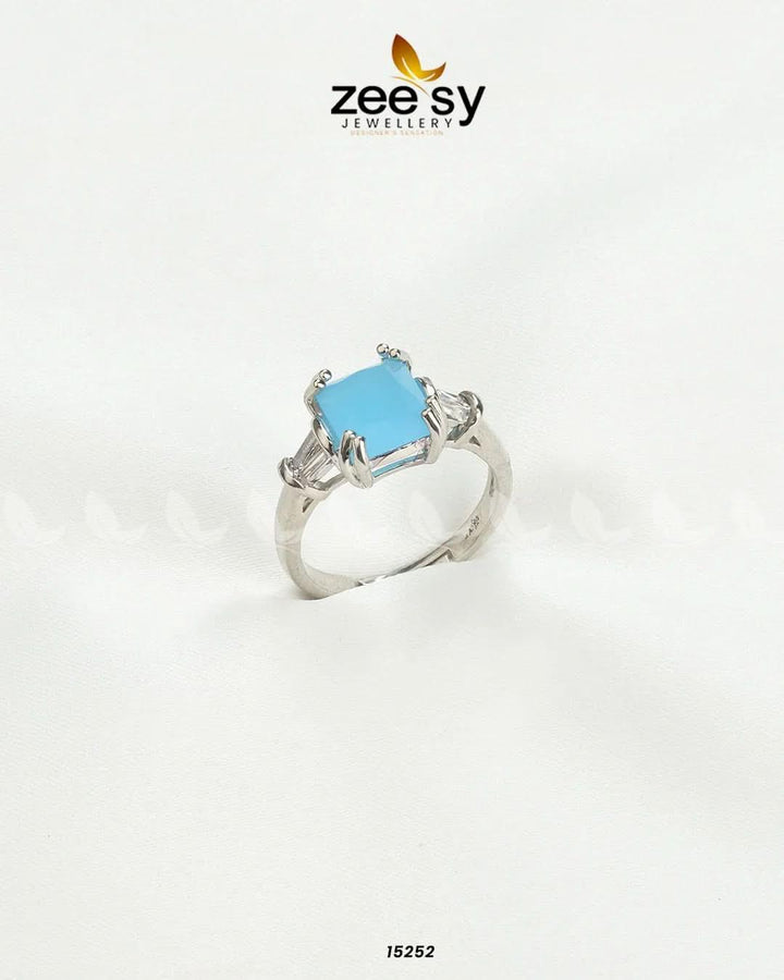 Dazzling Ring Feroza Rings - Zeesy Jewellery Pakistan | Premium Artificial & Imitation Jewellery