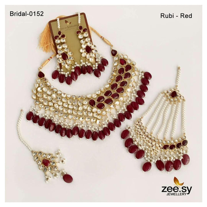 Bridal-0152 Bridal Set - Zeesy Jewellery Pakistan | Premium Artificial & Imitation Jewellery