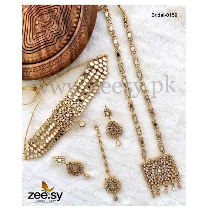 BRIDAL-0159 Bridal Set - Zeesy Jewellery Pakistan | Premium Artificial & Imitation Jewellery