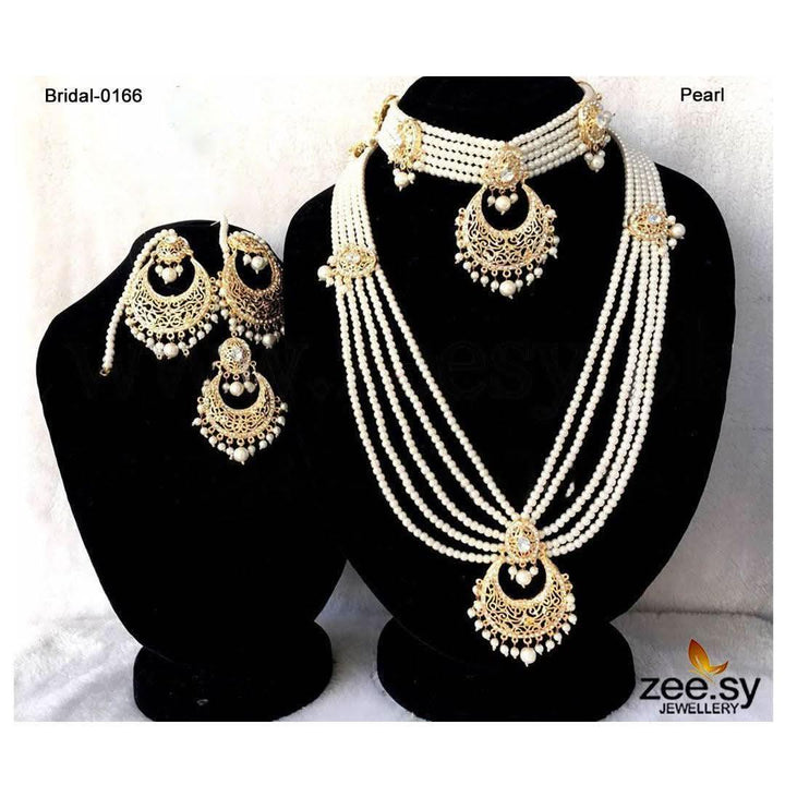 Bridal-0166 Bridal Set - Zeesy Jewellery Pakistan | Premium Artificial & Imitation Jewellery