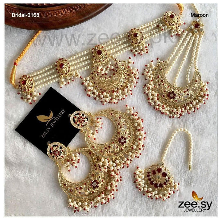 Bridal-0168 Bridal Set - Zeesy Jewellery Pakistan | Premium Artificial & Imitation Jewellery