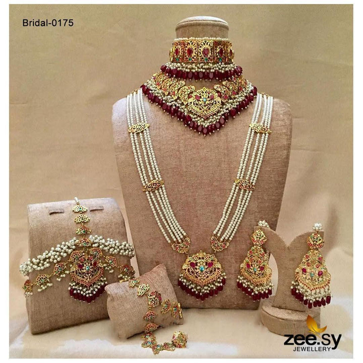 Bridal-0175 Bridal Set - Zeesy Jewellery Pakistan | Premium Artificial & Imitation Jewellery