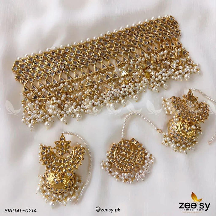 BRIDAL-0214 Bridal Set - Zeesy Jewellery Pakistan | Premium Artificial & Imitation Jewellery