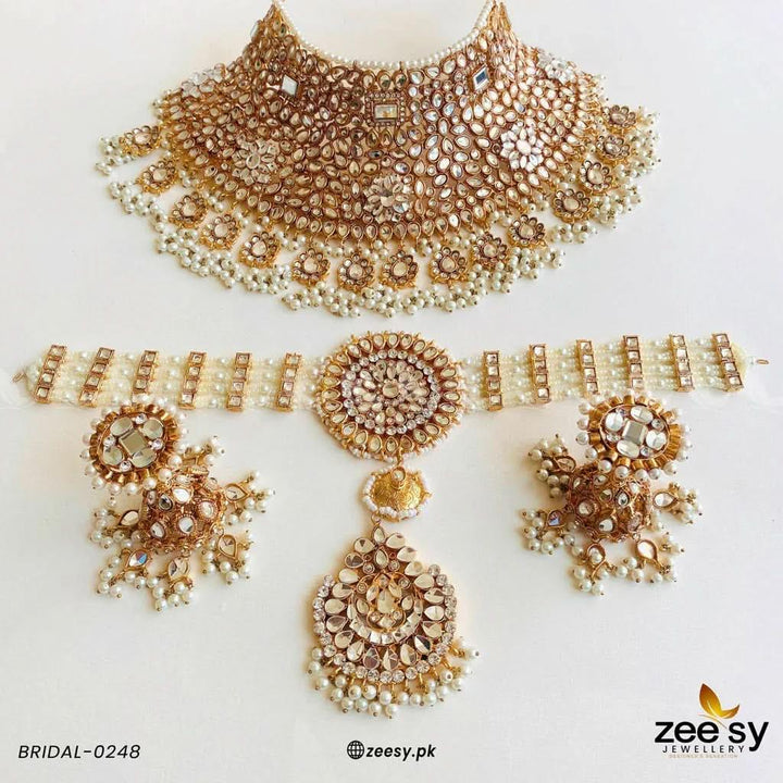 BRIDAL-0248 Bridal Set - Zeesy Jewellery Pakistan | Premium Artificial & Imitation Jewellery