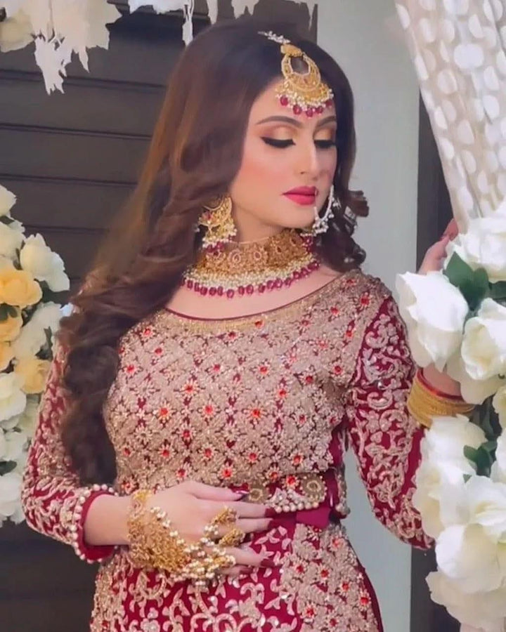 BRIDAL-0234 Bridal Set - Zeesy Jewellery Pakistan | Premium Artificial & Imitation Jewellery