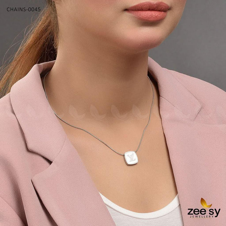 Chains-0045 Silver chains - Zeesy Jewellery Pakistan | Premium Artificial & Imitation Jewellery