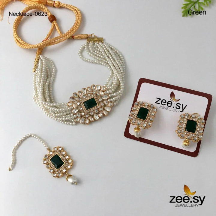 NECKLACE-0623 choker - Zeesy Jewellery Pakistan | Premium Artificial & Imitation Jewellery