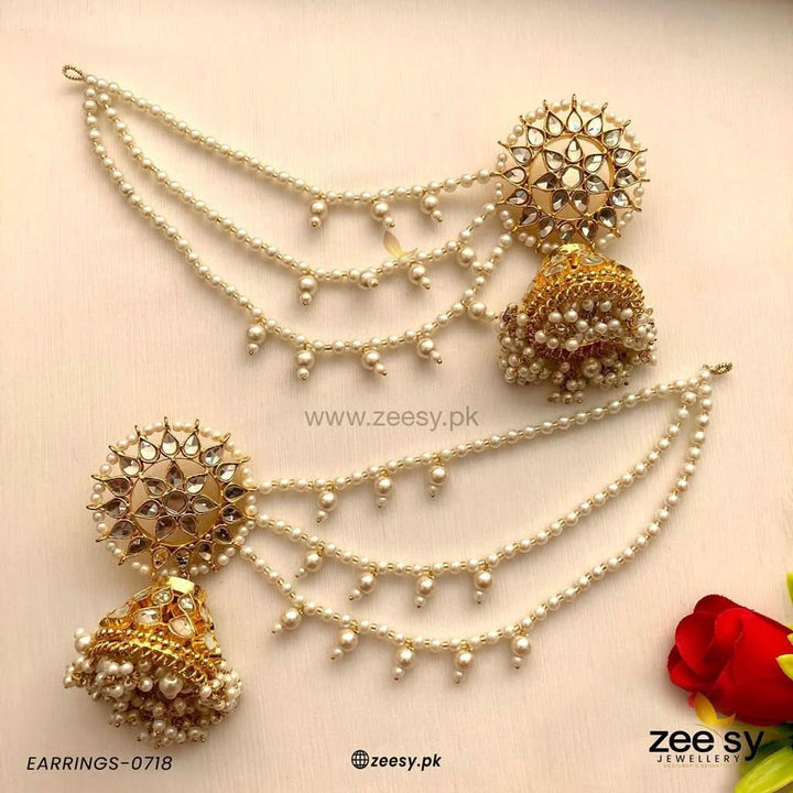 EARRINGS-0718 Earrings - Zeesy Jewellery Pakistan | Premium Artificial & Imitation Jewellery
