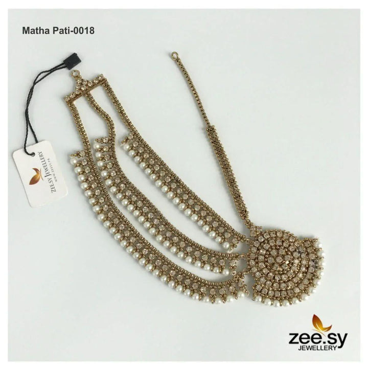 Matha Pati-0018 MATHA PATI - Zeesy Jewellery Pakistan | Premium Artificial & Imitation Jewellery