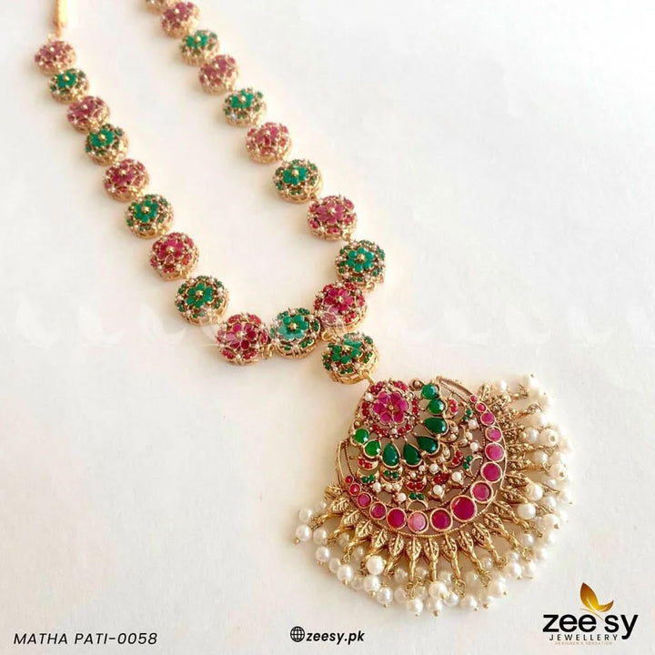 MATHA PATI-0058 MATHA PATI - Zeesy Jewellery Pakistan | Premium Artificial & Imitation Jewellery