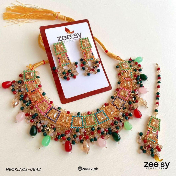 NECKLACE-0842 Multi Necklace Sets - Zeesy Jewellery Pakistan | Premium Artificial & Imitation Jewellery