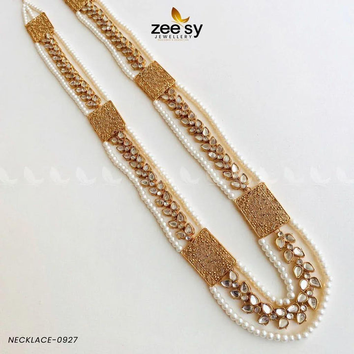 MALLA NECKLACE-0927 Necklace Sets - Zeesy Jewellery Pakistan | Premium Artificial & Imitation Jewellery