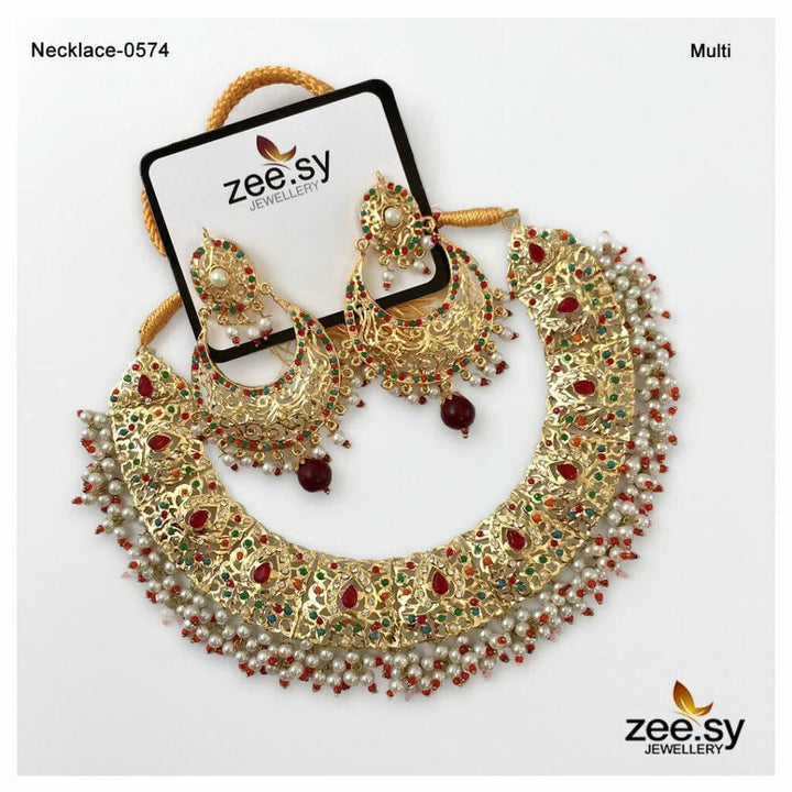 NECKLACE-0574 Necklace Sets - Zeesy Jewellery Pakistan | Premium Artificial & Imitation Jewellery