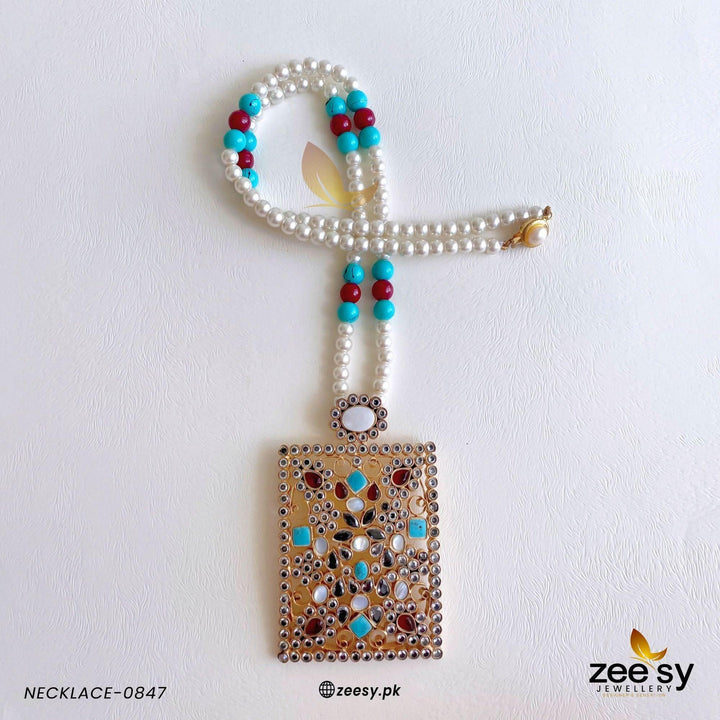 NECKLACE-0847 Necklace Sets - Zeesy Jewellery Pakistan | Premium Artificial & Imitation Jewellery