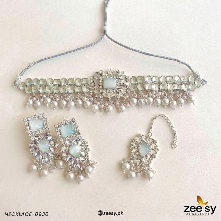 NECKLACE-0936 Pearl Necklace Sets - Zeesy Jewellery Pakistan | Premium Artificial & Imitation Jewellery