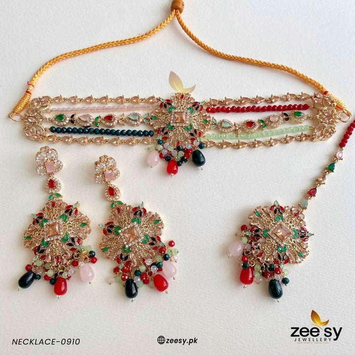 NECKLACE-0910 Multi Necklace Sets - Zeesy Jewellery Pakistan | Premium Artificial & Imitation Jewellery