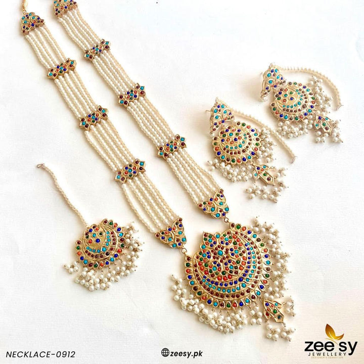 MALLA NECKLACE-0912 Multi Necklace Sets - Zeesy Jewellery Pakistan | Premium Artificial & Imitation Jewellery