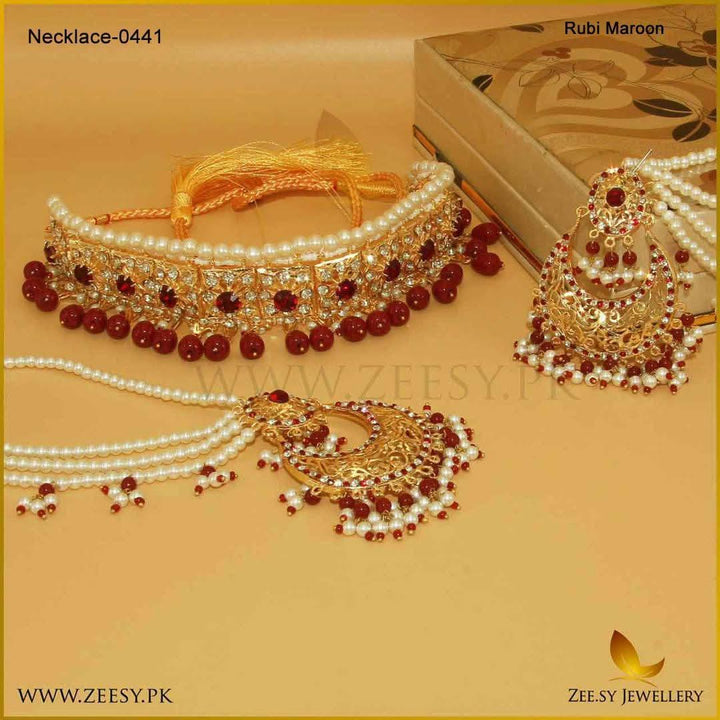 NECKLACE-0441 Necklace Sets - Zeesy Jewellery Pakistan | Premium Artificial & Imitation Jewellery