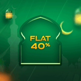 Flat 40% OFF
