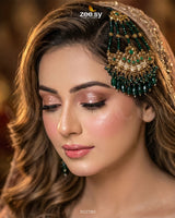 Antique Bloom Pearl Cascade Jhumar - Zeesy Jewellery