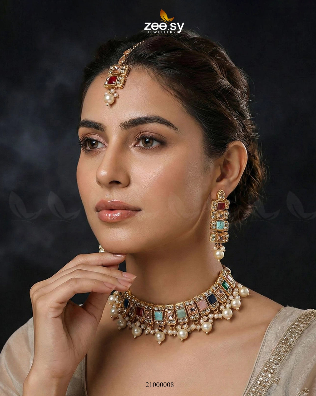 Necklace-0971 - Zeesy Jewellery