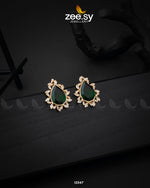 Load image into Gallery viewer, Oval Star Earrings