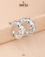 Twisted Hoop Earring