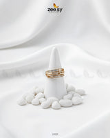 Edgy Ring - Zeesy Jewellery