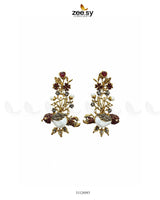 Traditional Turkish Heritage Stone Earrings - Zeesy Jewellery