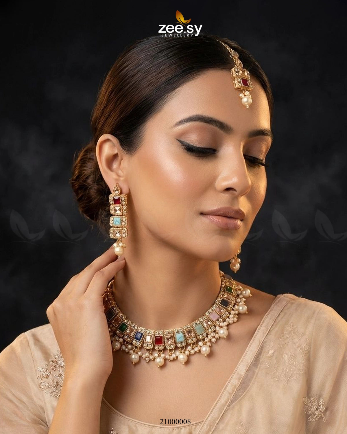 Necklace-0971 - Zeesy Jewellery