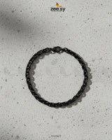 Midnight Bold Braided Bracelet for Men - Zeesy.pk