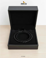 Mono Round Small Box Bracelet for Men - Zeesy.pk