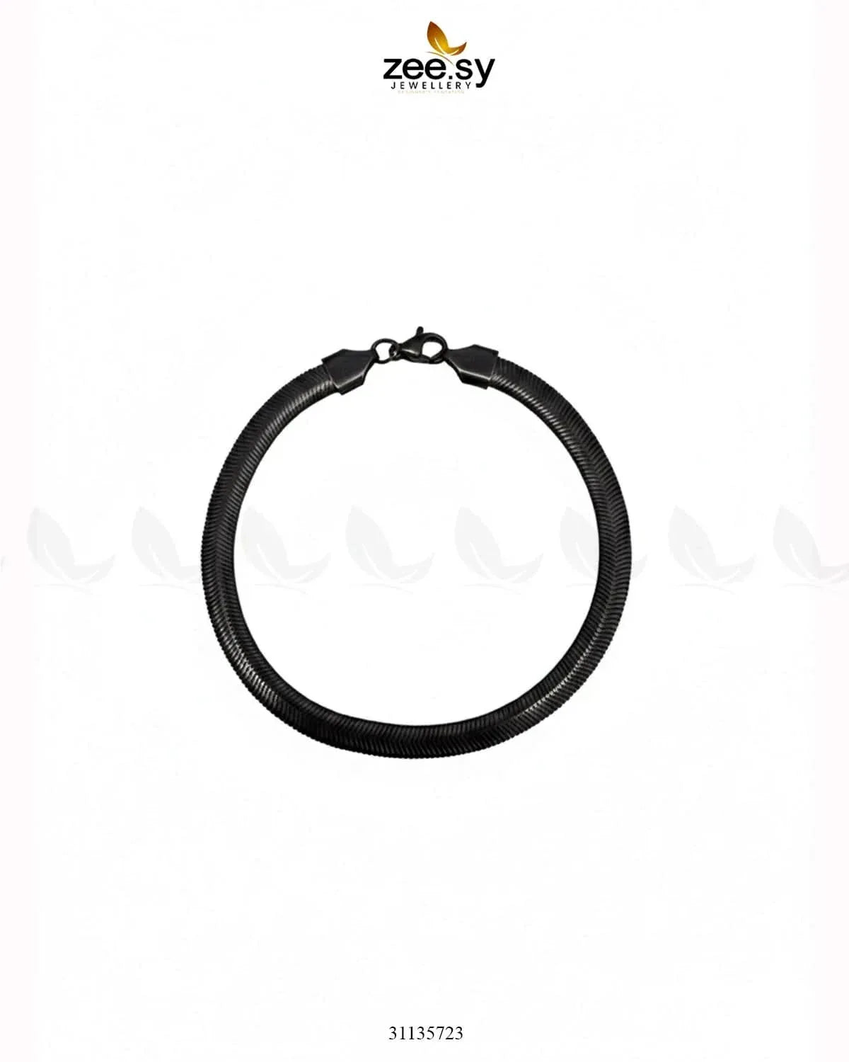 Classic Medium Herringbone Bracelet for Men - Zeesy.pk