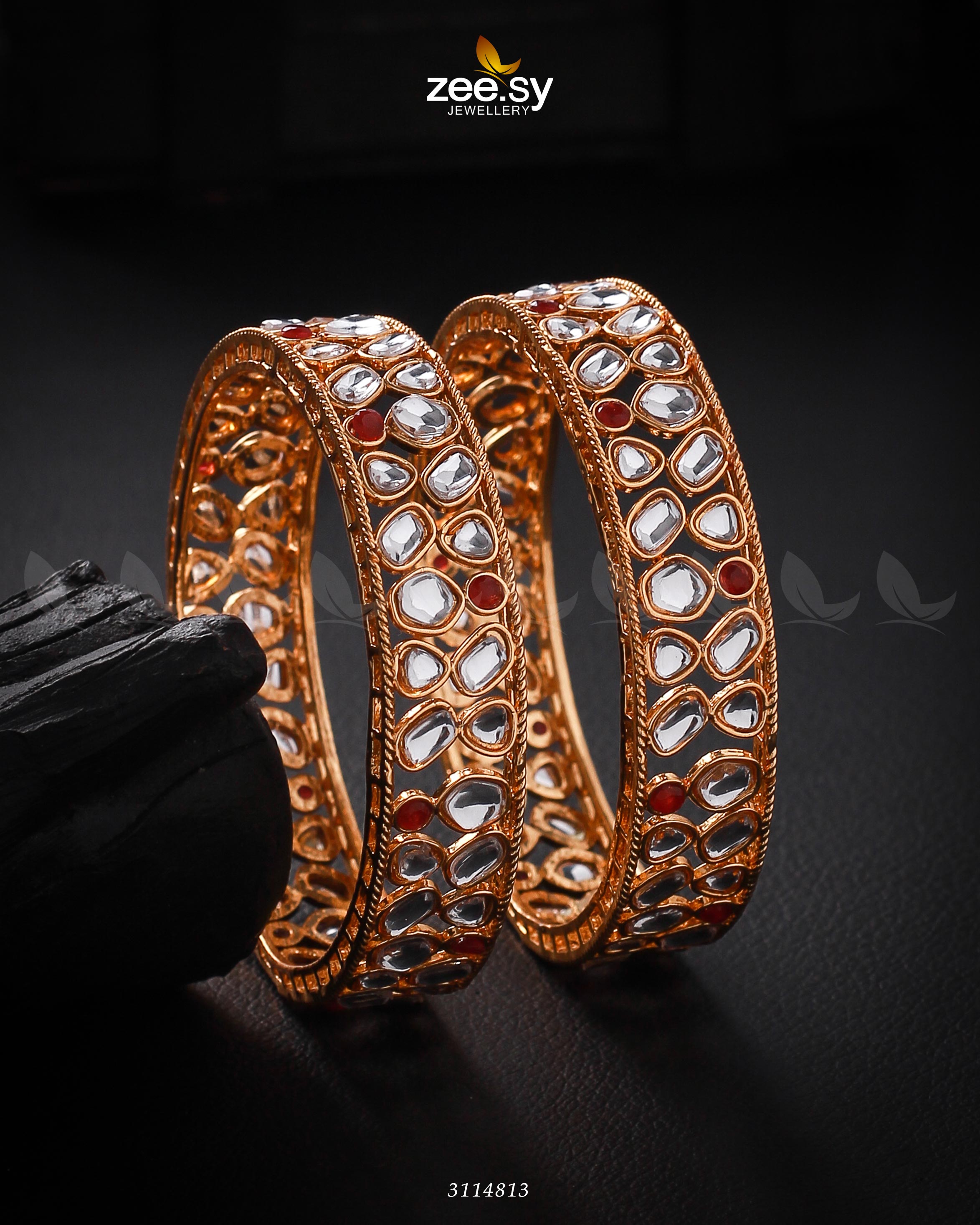 Saffron Bangles